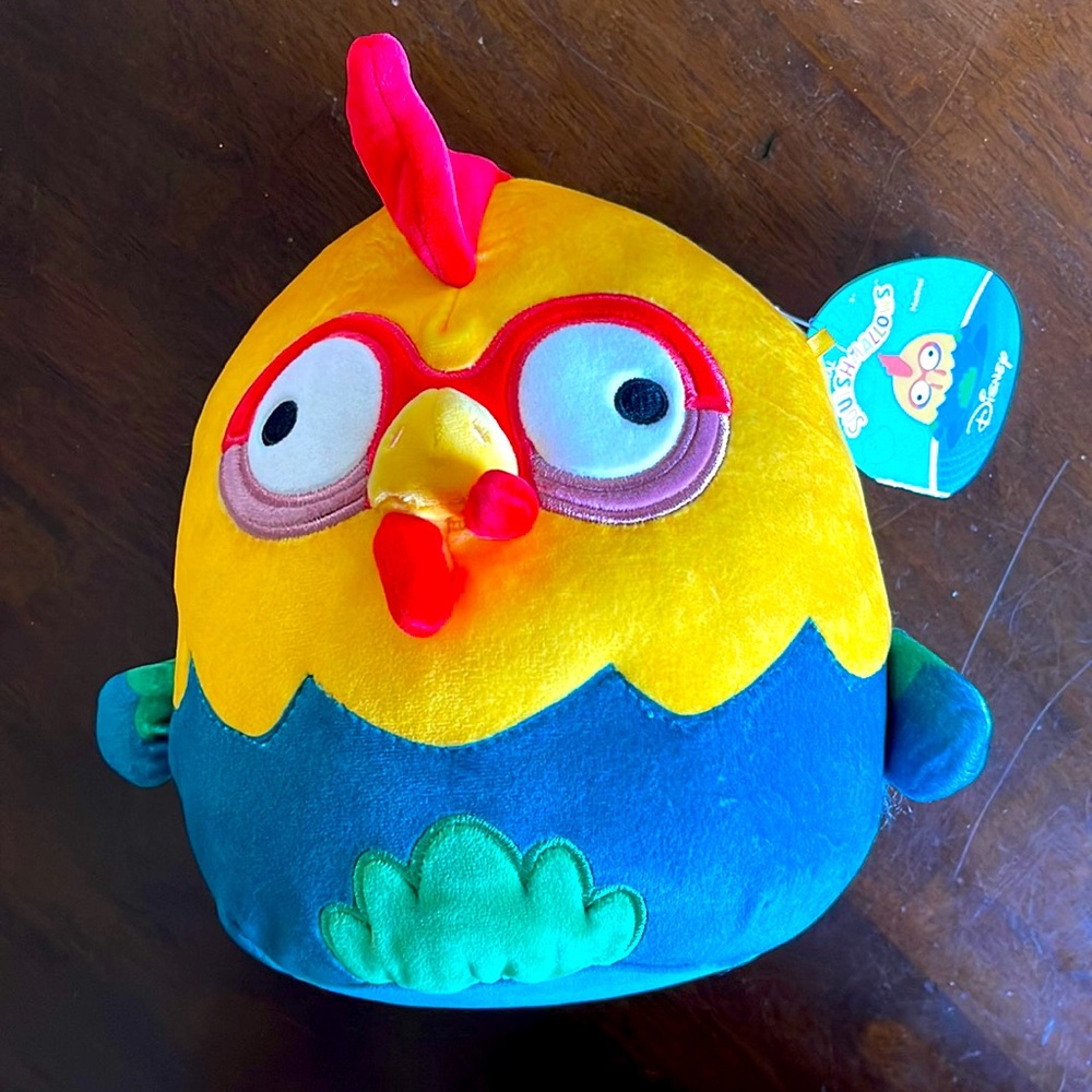 HEIHEI 🐓 Rooster Disneys Moana Character Original Squishmallow by Kelly Toy NWT